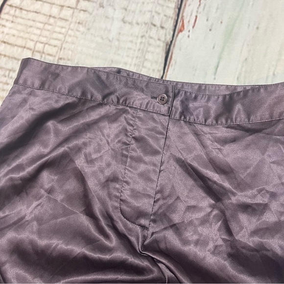 Victorias Secret Vintage 90s silk/sateen cargo crop pants in size small GUC - Picture 7 of 11